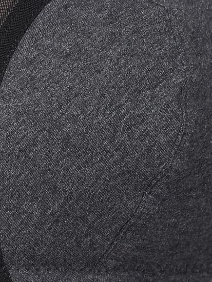 Clovia Cotton-Rich Non-Padded Full-Cup T-Shirt Bra – Wire-Free, Dark Grey